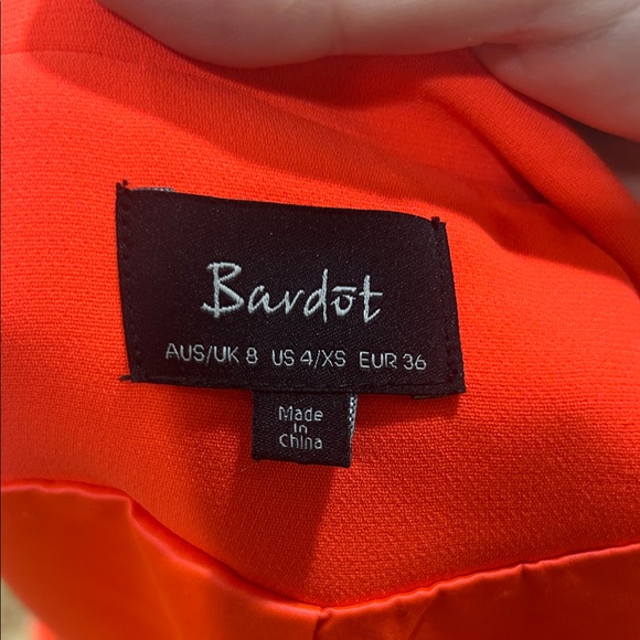 Bardot Women's Orange Blazer - Picture 10 of 10